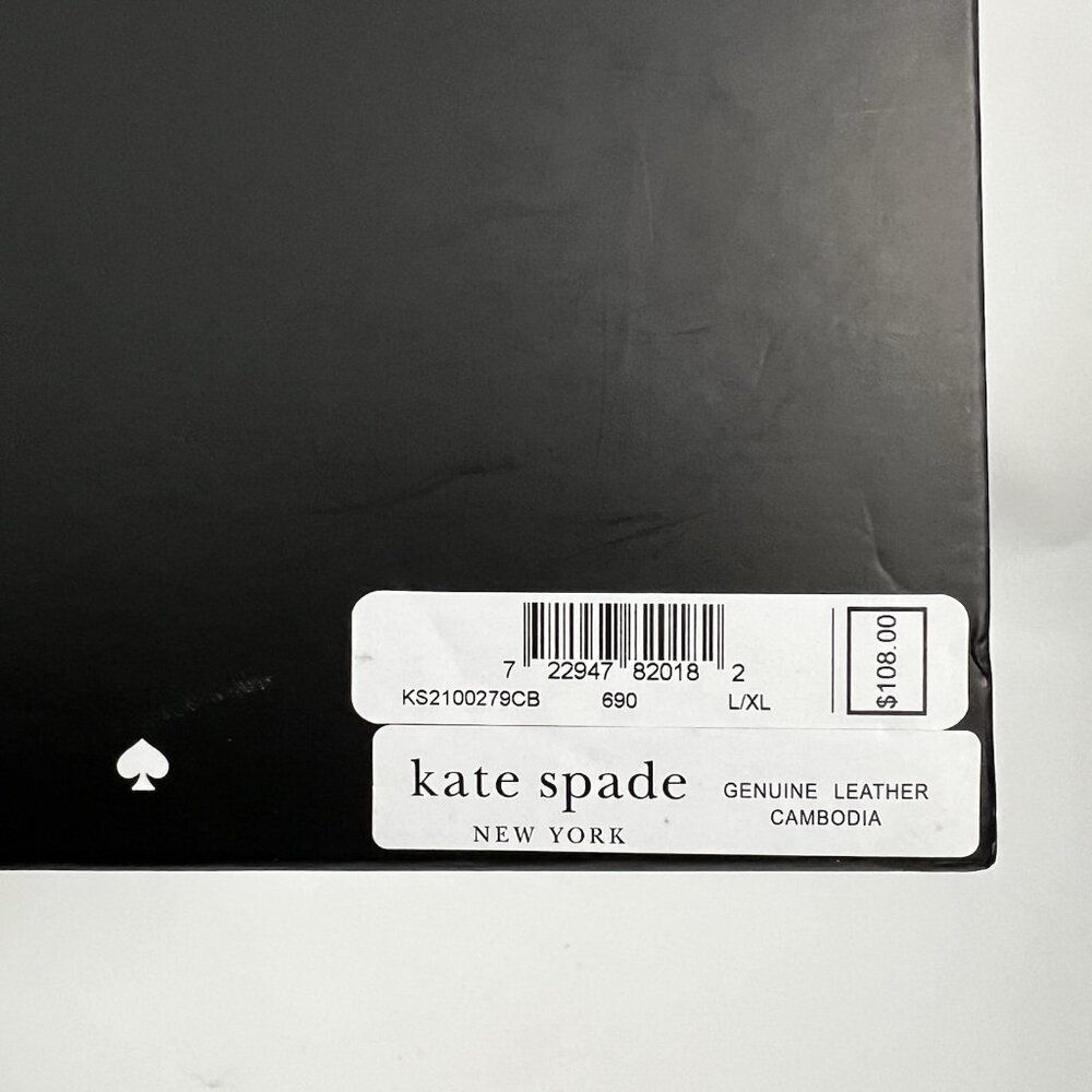 Kate Spade Bow Belt Bag  Pink Leather Logo Women's S/M NIB MSRP $108 New - Picture 6 of 7